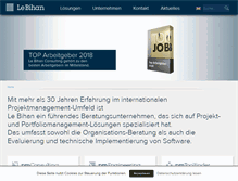 Tablet Screenshot of lebihan.de